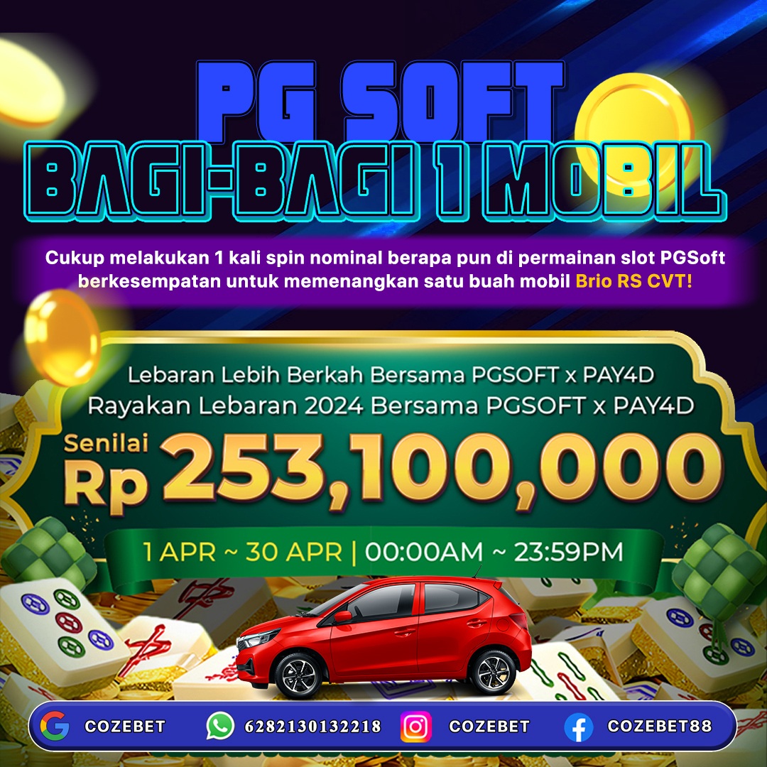 Cozebet Slot: Jackpot Seru Game Mainkan Dengan Besar