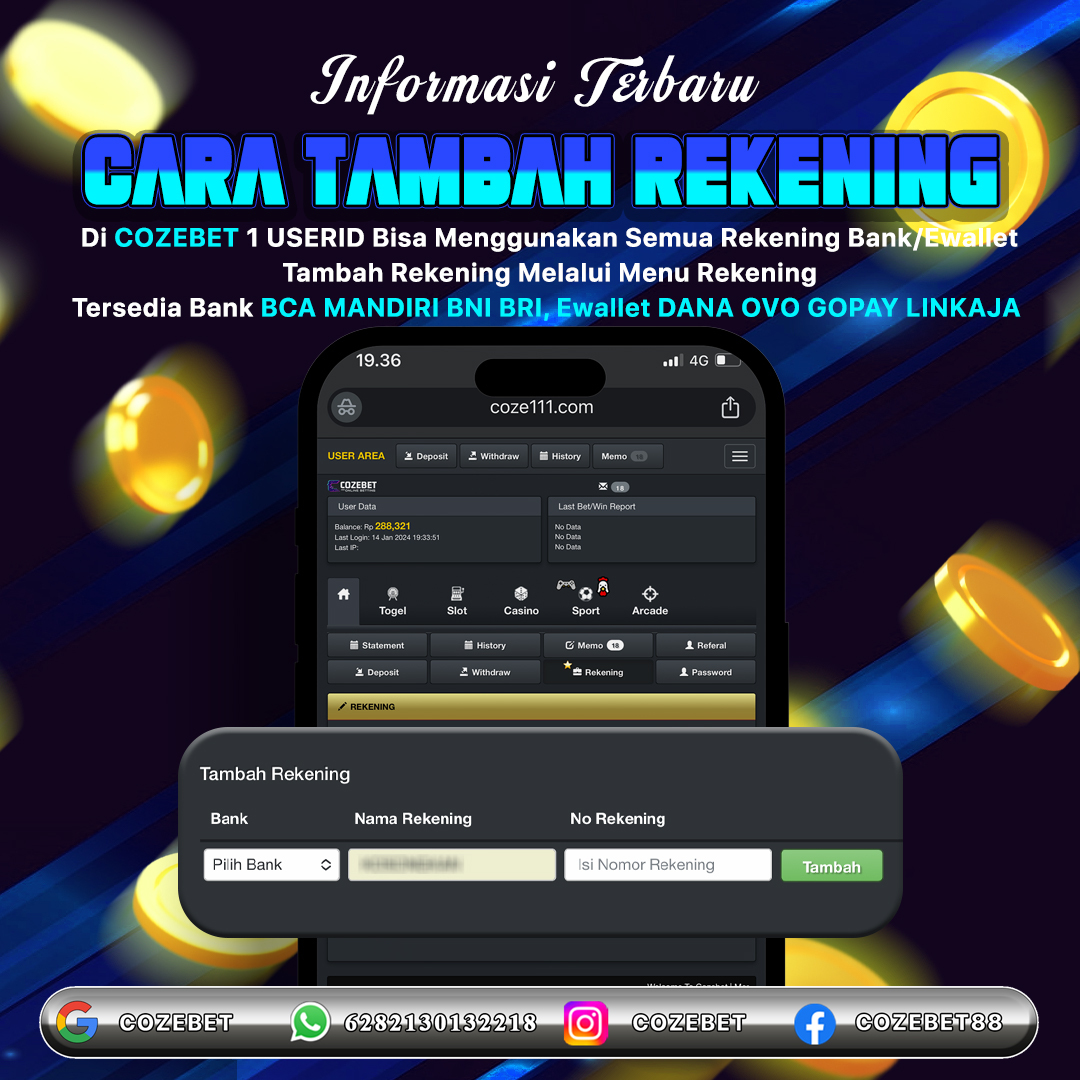 Cozebet Slot: Daftar Sekarang Bonus Raih Besar Dan